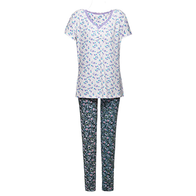 100% COTTON JERSEY LADY PIJAMAS